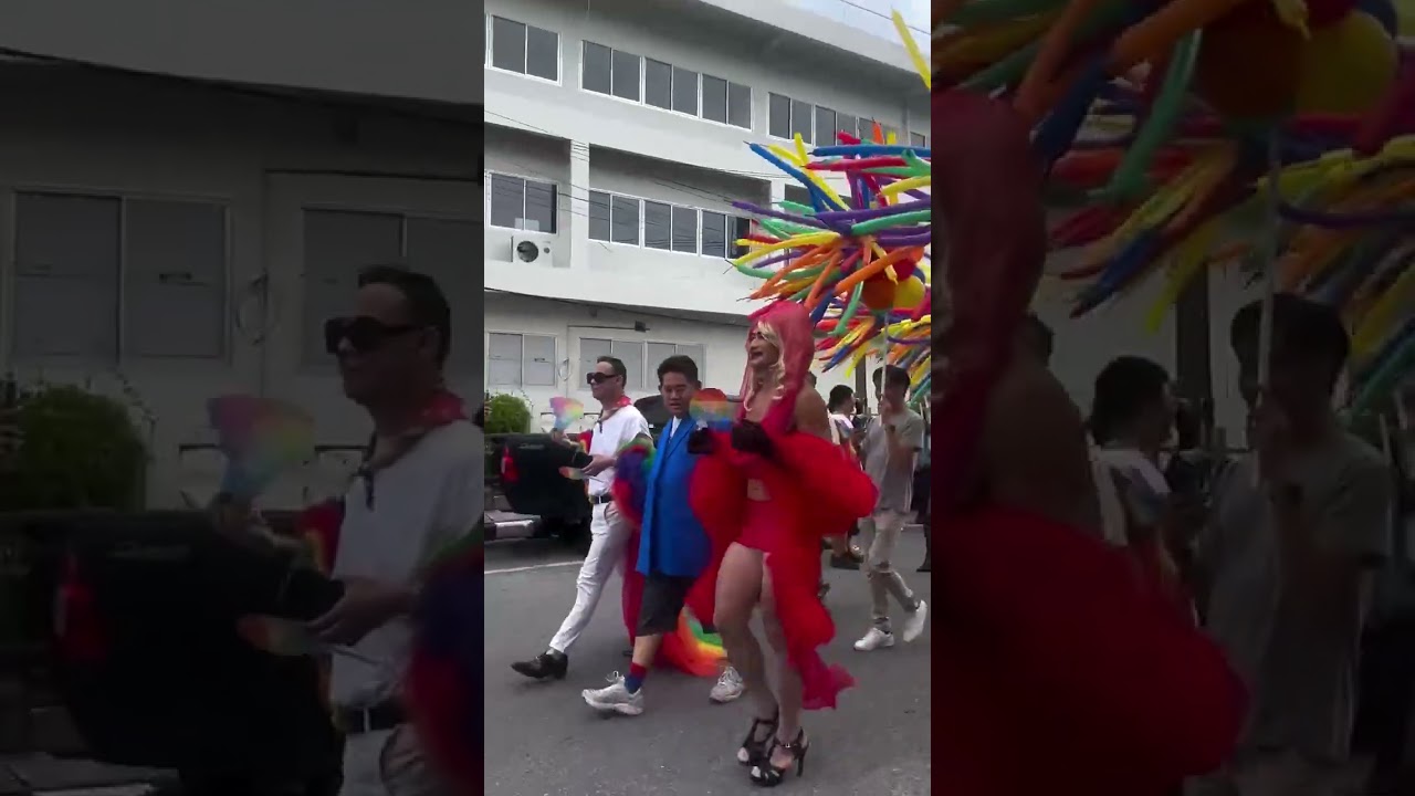 LGBTQ Pride Festival Thailand 2025 #thailand #lgbt #lgbtq