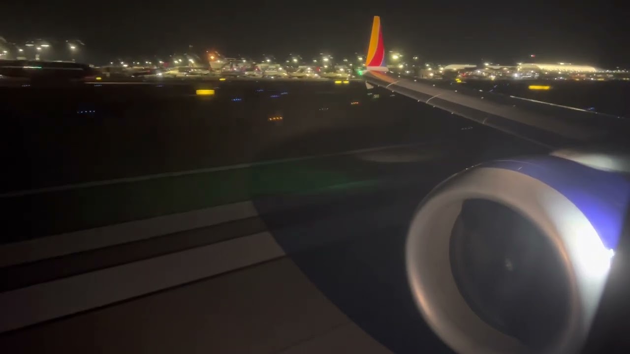 Southwest Airlines 737-800 MAX Takeoff form Atlanta (KATL-KOMA)