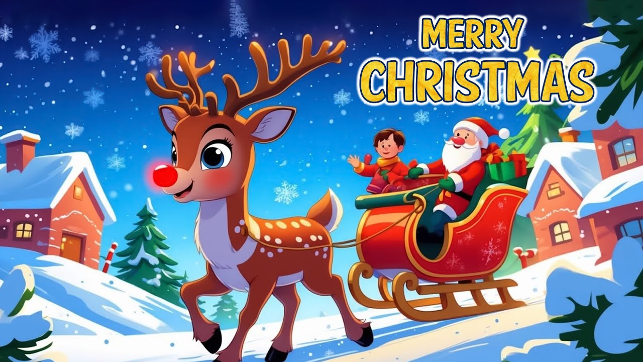 Merry Christmas Song | Kids Rhymes | Nursery Rhymes for Babies | Christmas Songs | Kitto Rhymes Tv