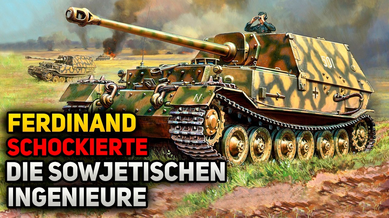 Was sowjetische Ingenieure schockierte: Der erbeutete «Ferdinand» | Dokumentation
