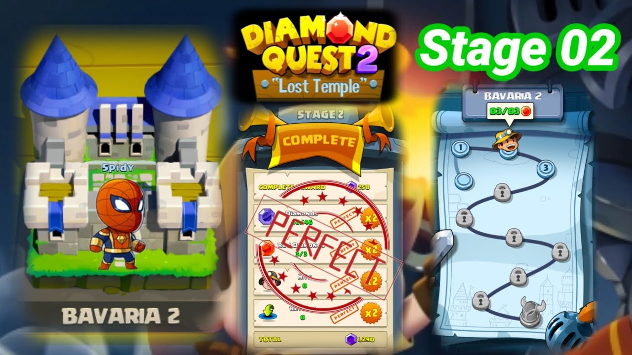 Diamond Quest 2 The Lost Temple Bavaria 2 Stage 2