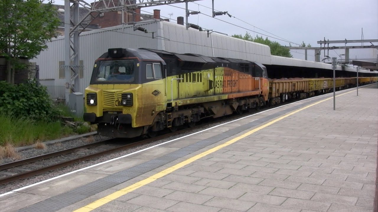 Trains at Stafford Station - 25th May 2023