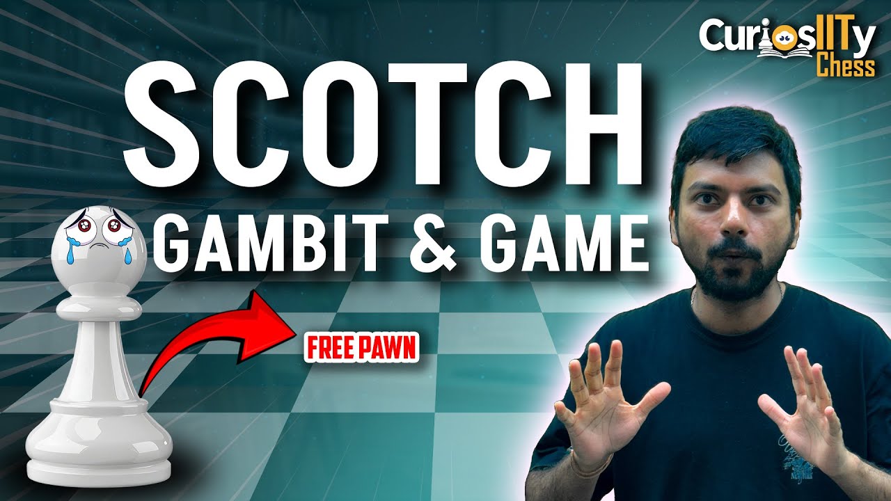 Can You Really Improve Your Chess Game with the Scotch Gambit? Beginner Chess Players must watch!