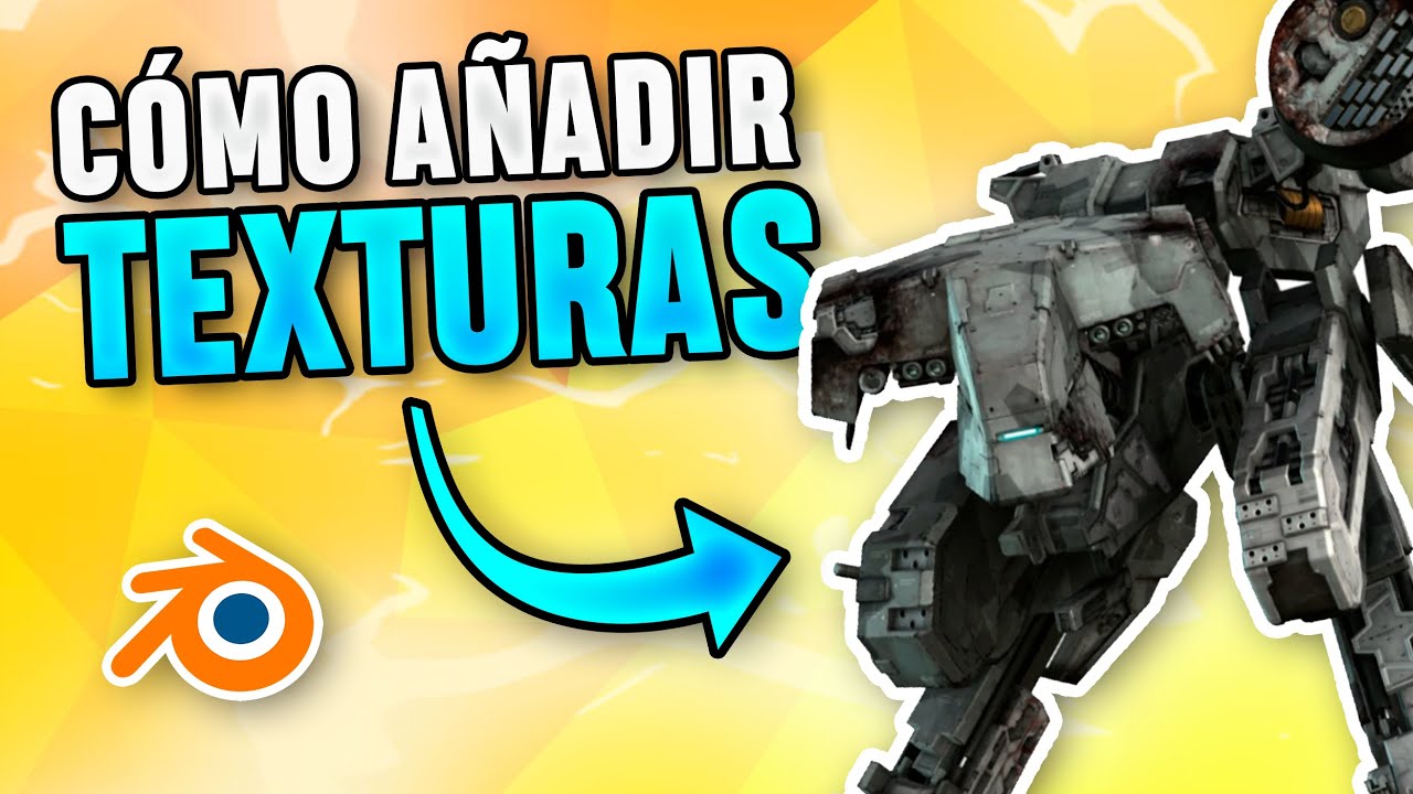 Cómo AÑADIR TEXTURAS en BLENDER 2022
