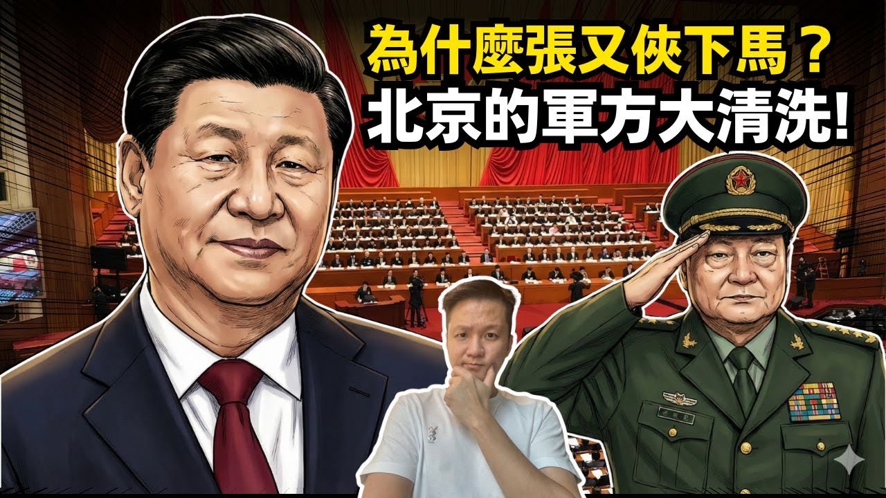 為什麼張又俠下馬？北京對軍隊的大清洗 ?同樣是將軍貪污，為什麼馬來西亞是「法治」，中國卻是「人治」？  28-01-2026 | 李偉康
