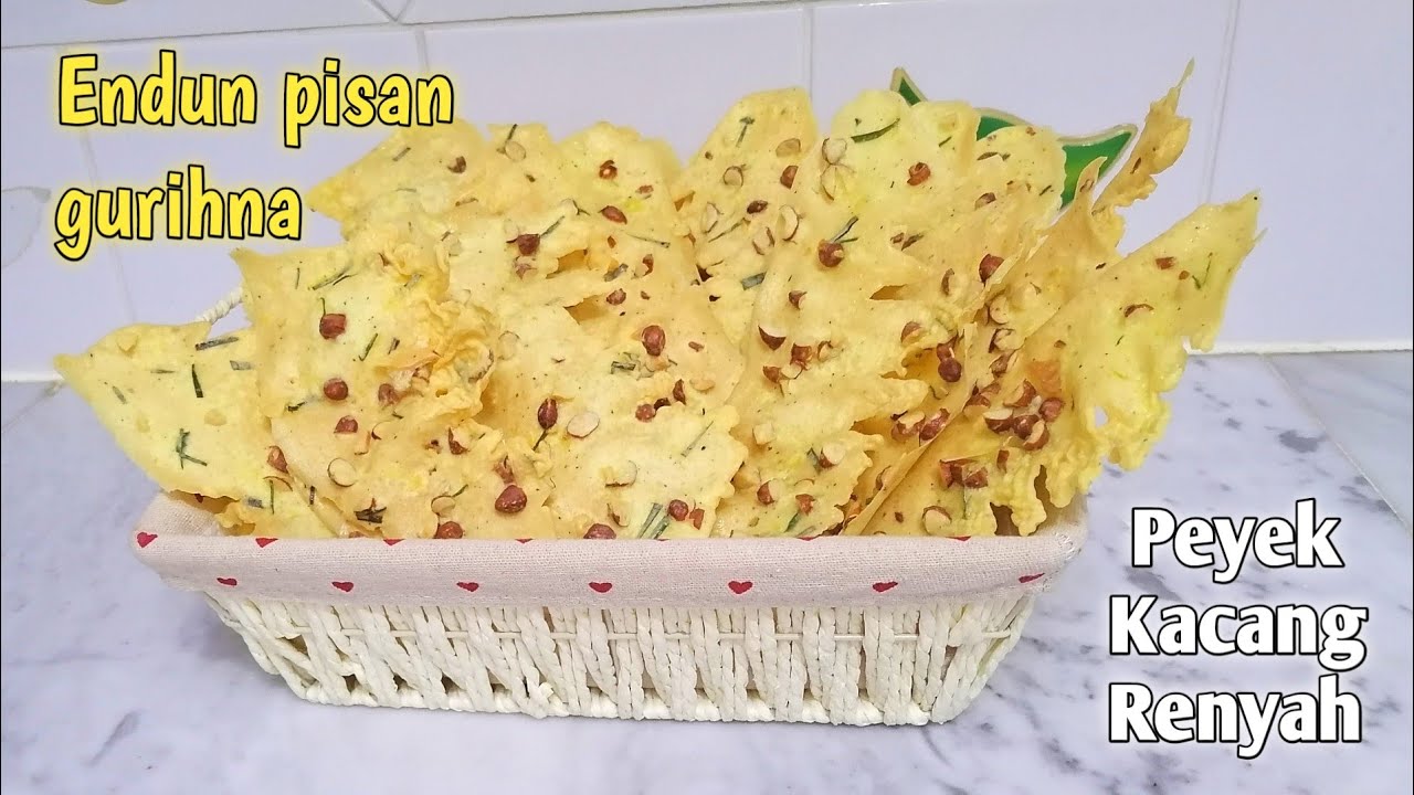 CARA MEMBUAT PEYEK[[ GURIH KRIUK TAHAN LAMA]]