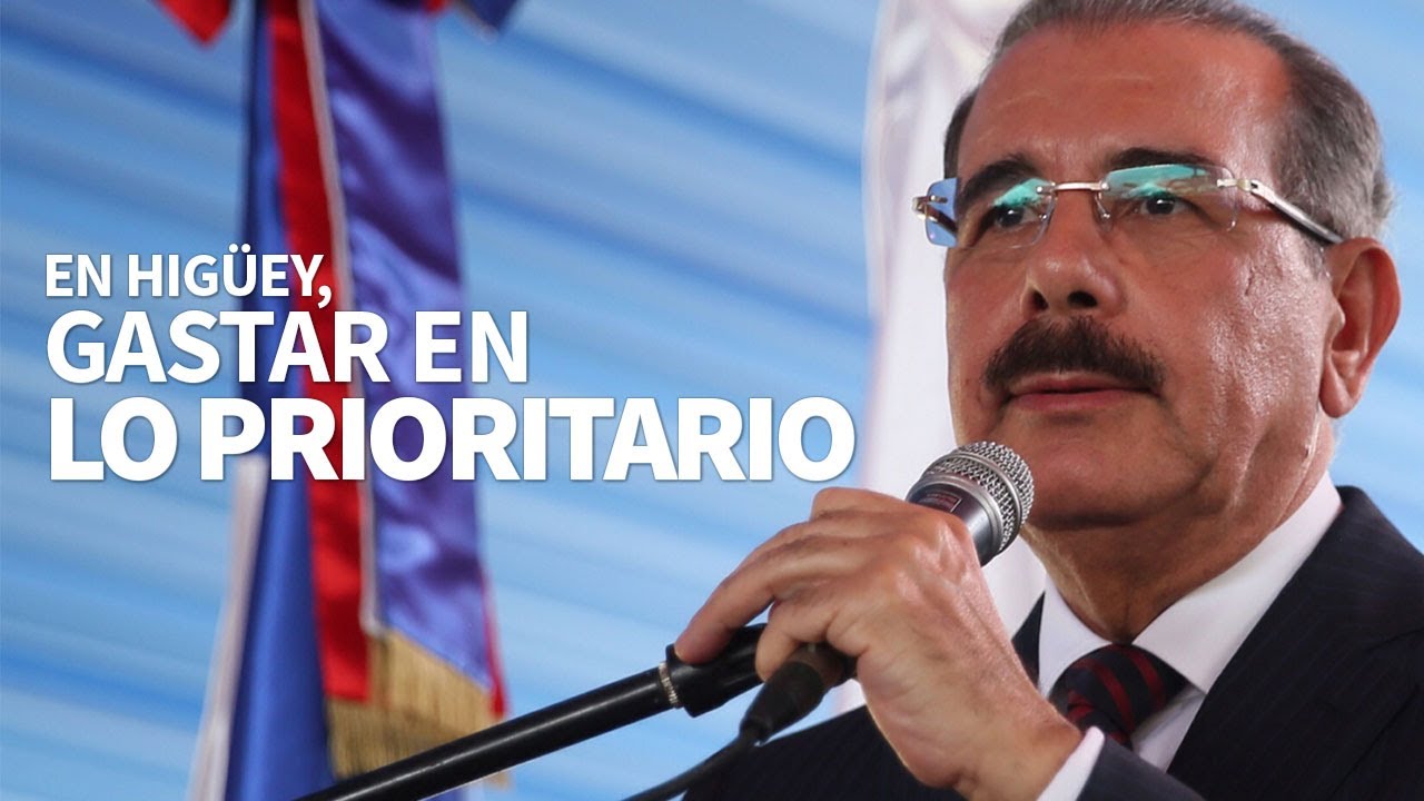 En Higüey, gastar en lo prioritario