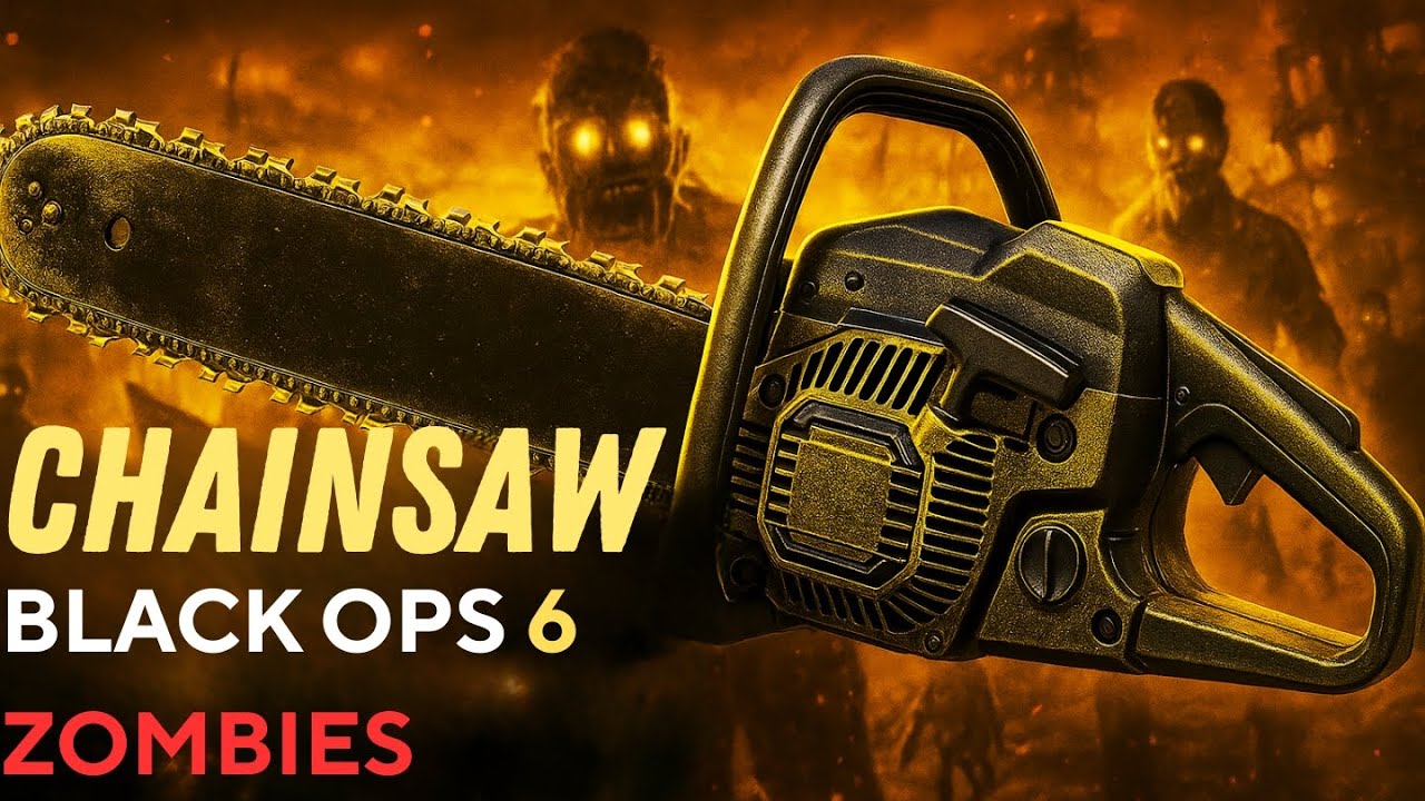 Chainsaw MELEE Madness in BO6 Zombies (All Upgrades & Rarities)