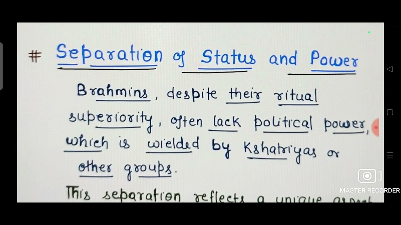 Louis Dumont's perspective on the CASTE System. CASTE SYSTEM.#sociology