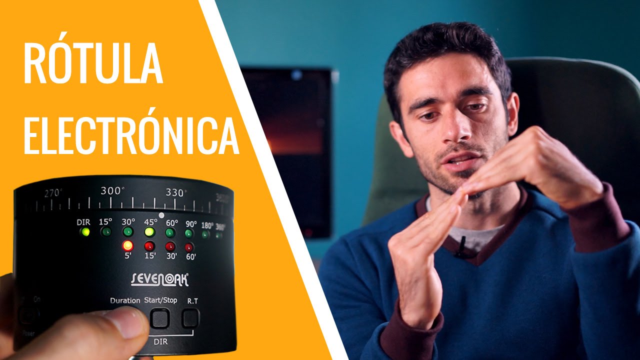 Cómo hacer un TIMELAPSE - Parte 4 - RÓTULA ELECTRÓNICA (Sevenoak SK-EBH01)