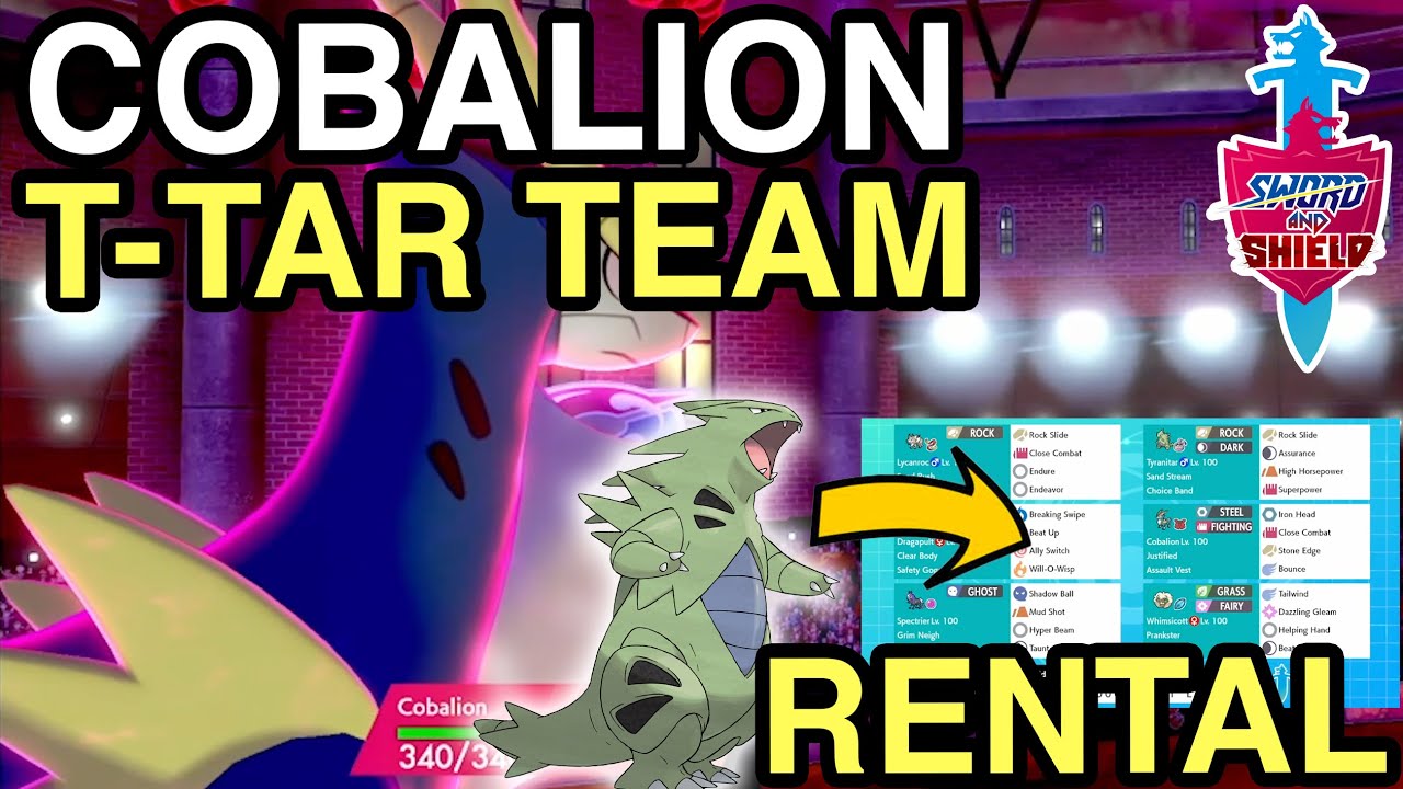COBALION + TTAR TEAM! &bull; VGC Series 9 &bull; Pokemon Sword & Shield Ranked WiFi Battles