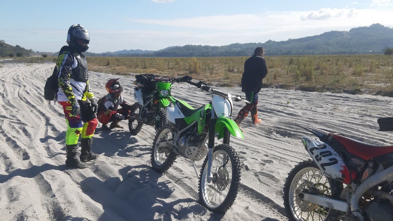 MT.PINATUBO TRAIL / LAHAR TRAIL / KLX 140RF / KLX150BF / XR200 / ODONELLE DIRT BIKE RIDERS/  PART 2