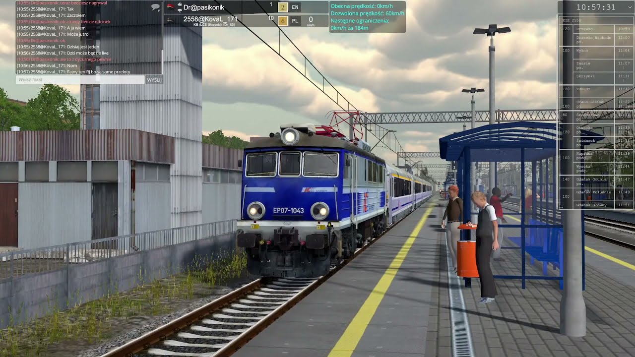 TrainDriver 2 - Time lapse #2 - Wypadek