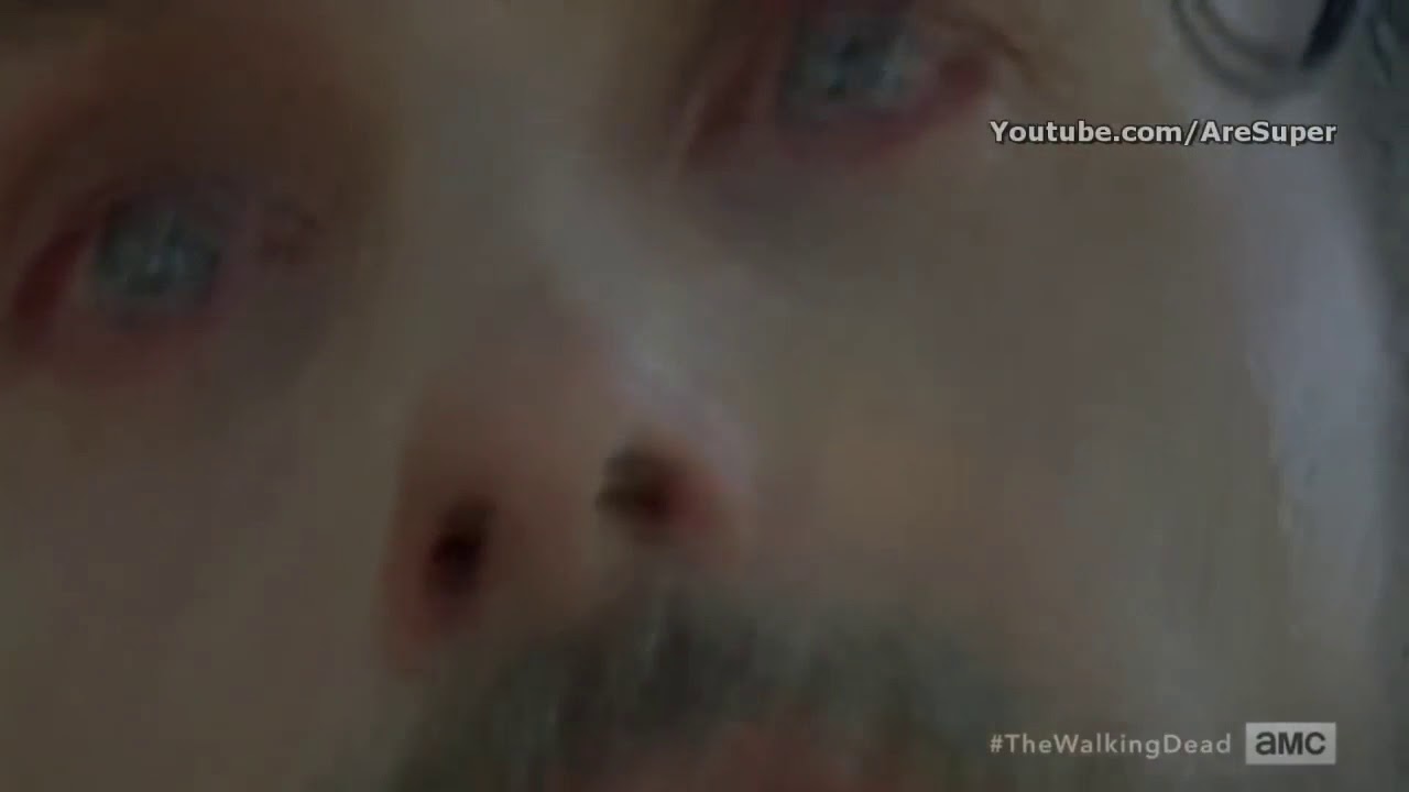 The Walking Dead 8x09 how Carl was bitten