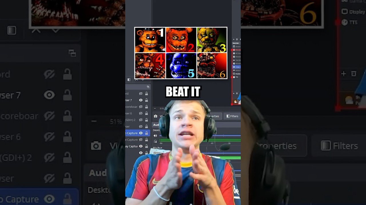 Jynxzi Plans to Marathon All FNAF Games! 😱🔥