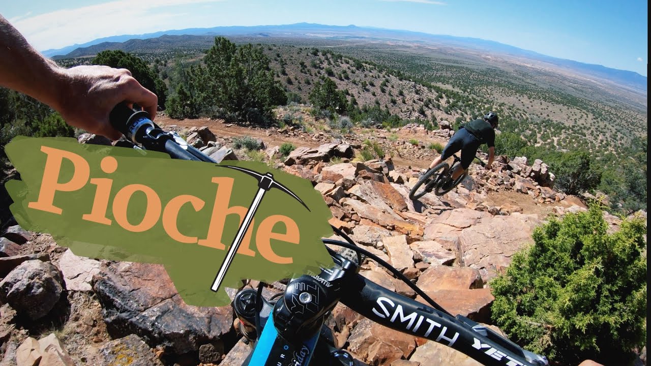 Riding An Entirely New MTB Trail System | Pioche Nevada with Chris Boice
