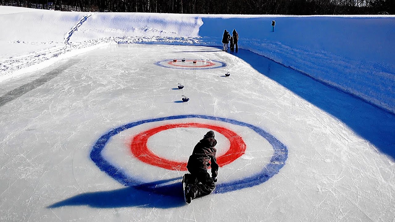 Backyard Olympic Curling