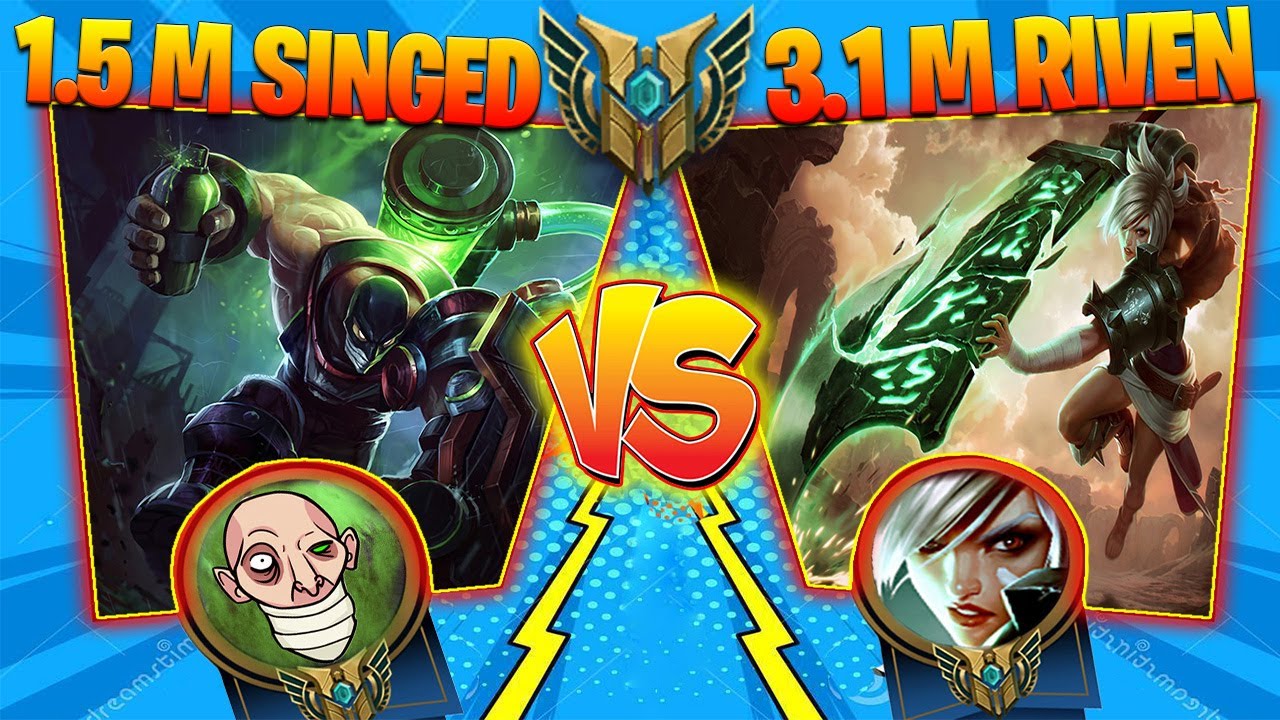 3.100.000 USTALIK PUANLI RİVEN VS 1.5 MİLYON SİNGED | YÜKSEK ELO SERİ MAÇLARI | ÖĞRETİCİ