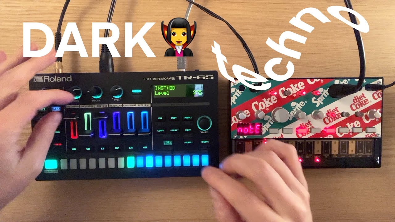 Dark techno #2 🧛‍♀️ Roland TR-6S in action
