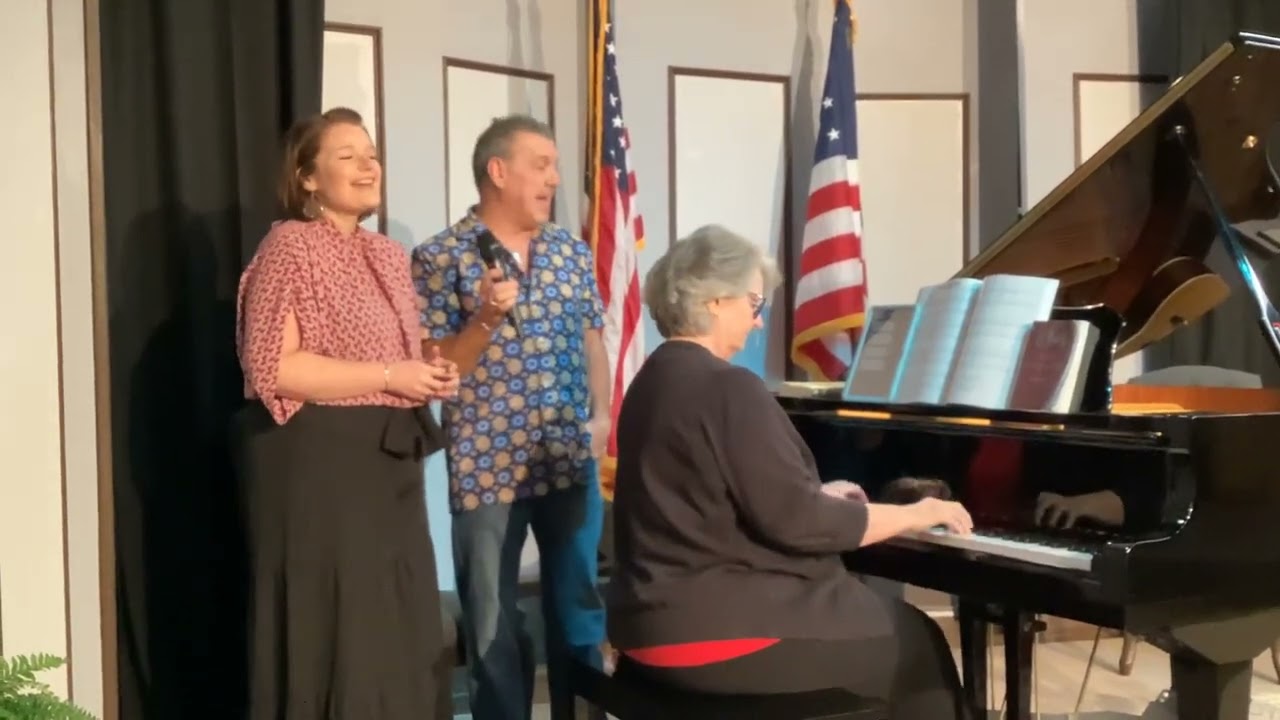 Linda Autry with Tim and Misty Hamilton