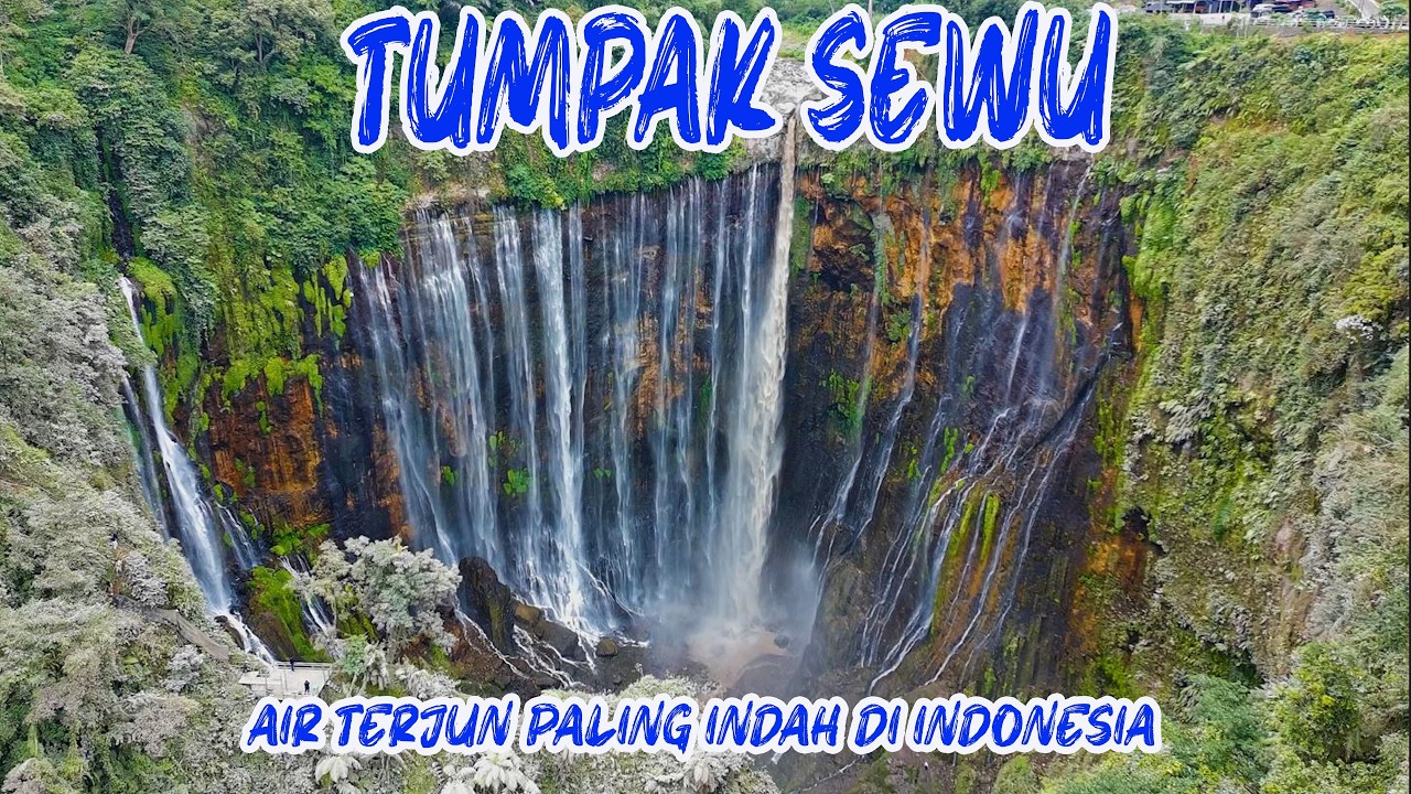 TUMPAK SEWU AIR TERJUN PALING INDAH DI INDONESIA