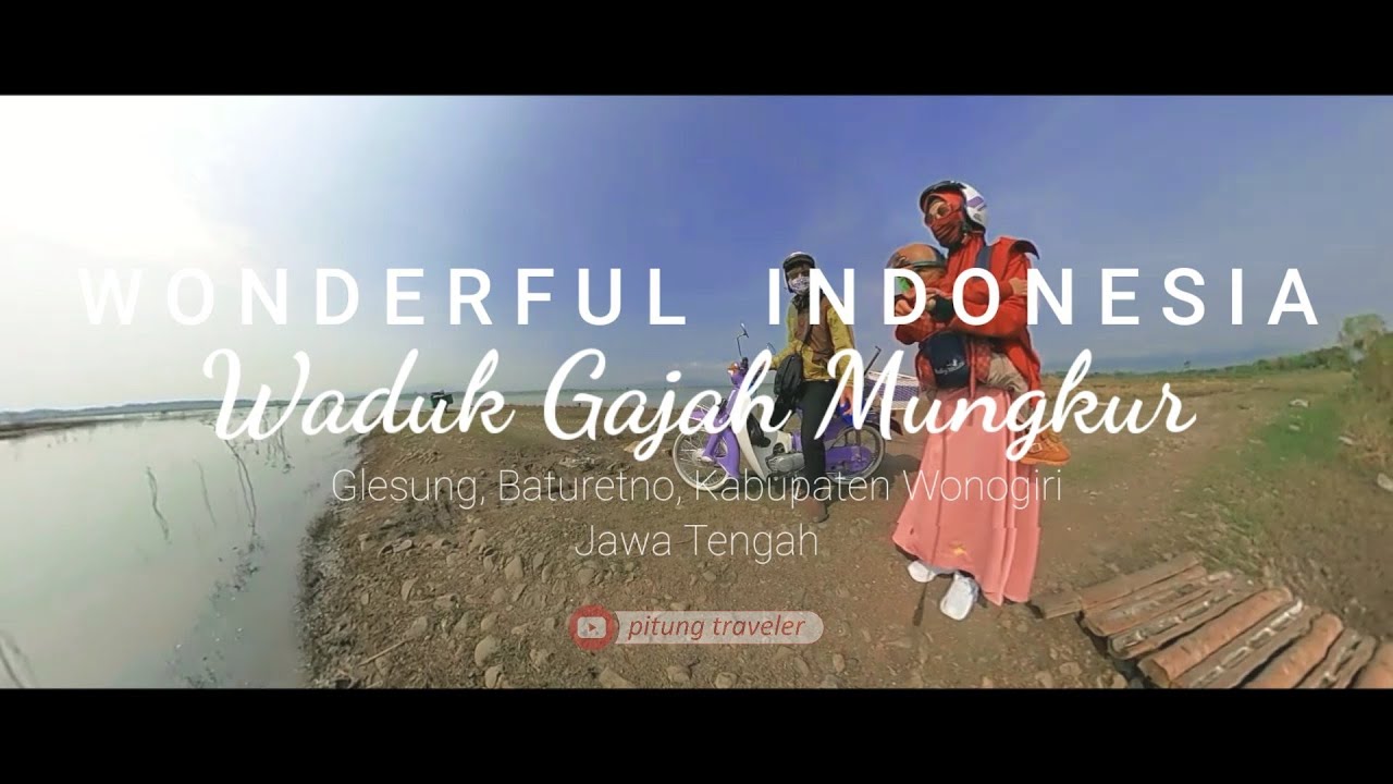Motor Nyebrang Waduk Gajah Mungkur - Wonogiri Jateng | Honda C70 Pitung Traveler