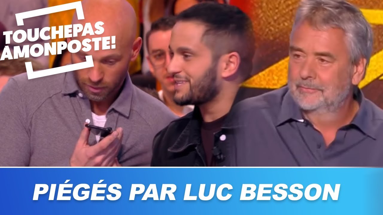 Luc Besson piège en direct Malik Bentalha et Franck Gastambide
