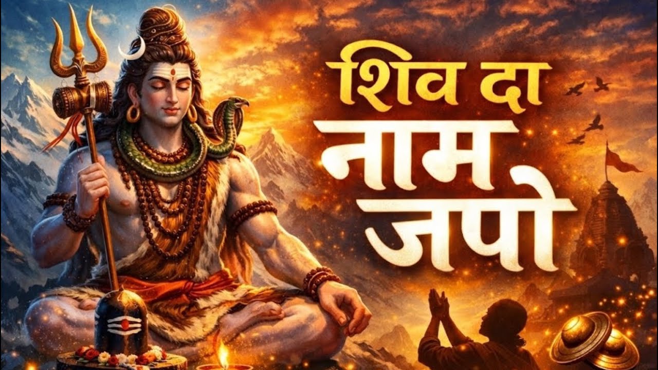 🙏 Shiv Da Naam Japo | Beautiful Devotional Bhajan | Har Har Mahadev 🔱 | 2026 latest bhajan 