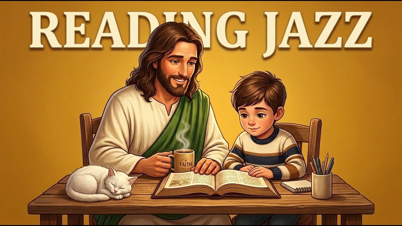 Gentle Gospel Jazz ☕ Psalms | Relaxing Christian Worship for Study