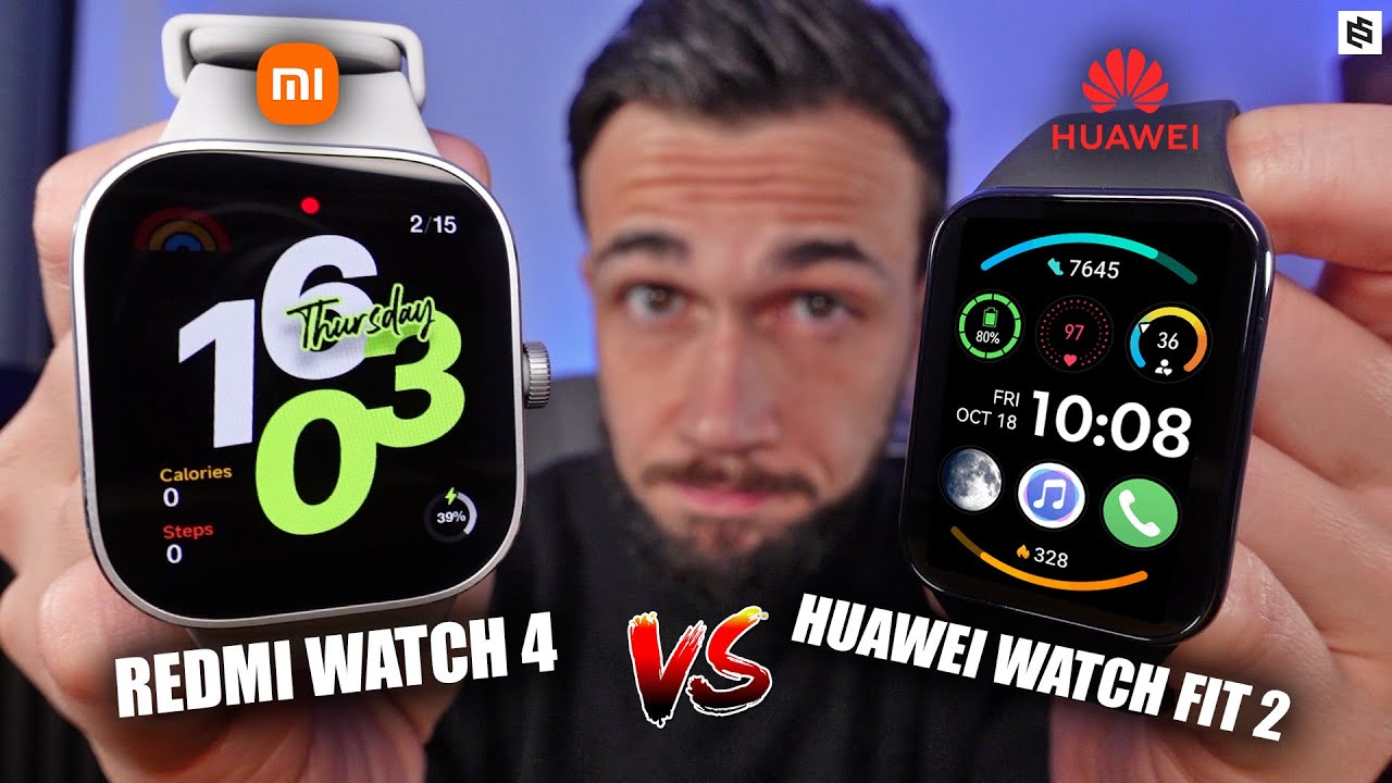 NO TE EQUIVOQUES!✅Xiaomi REDMI WATCH 4 vs HUAWEI WATCH FIT 2