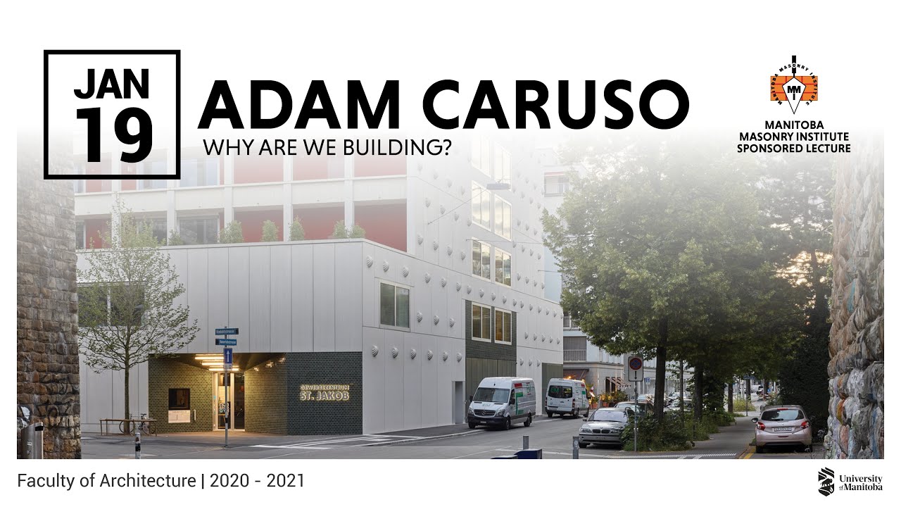 Adam Caruso | MMI Sponsored Lecture