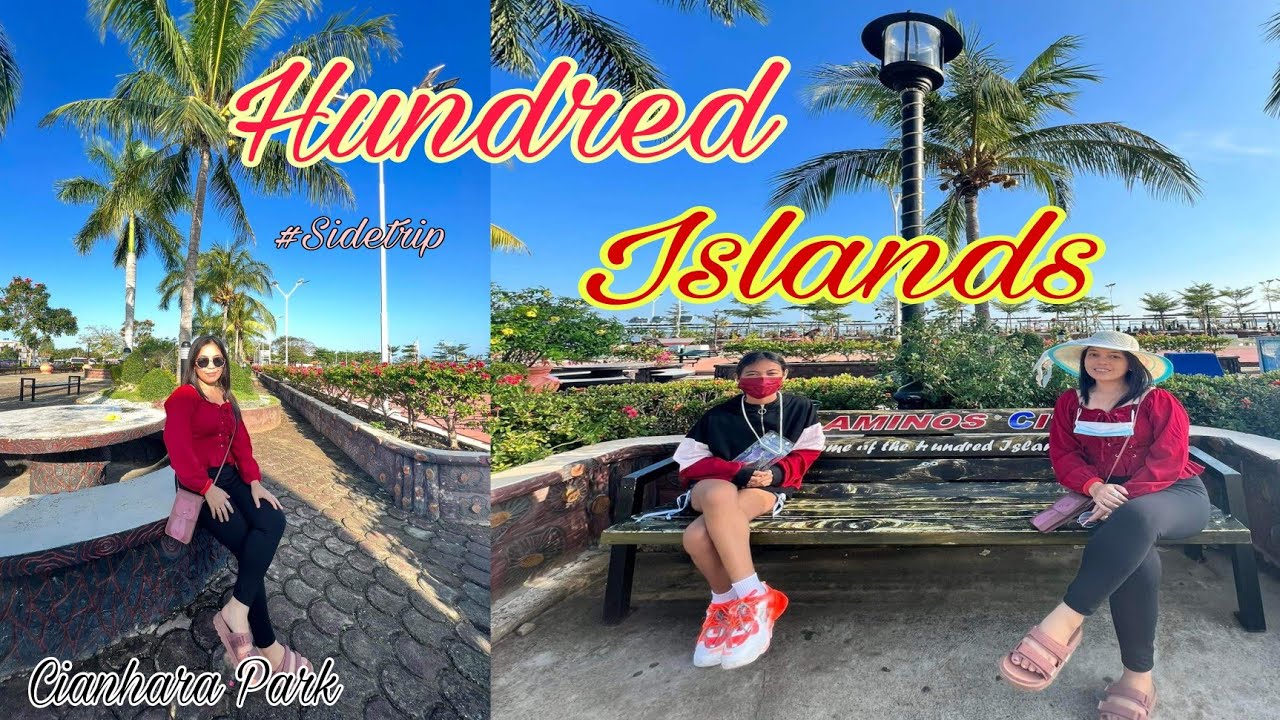 side trip @Hundred Islands with ampon family/taratara(Travelvlog.20)