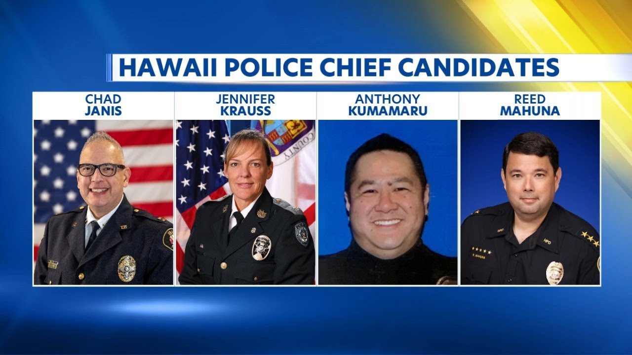 Hawaii County Police Commission announces candidate pool for Police Chief