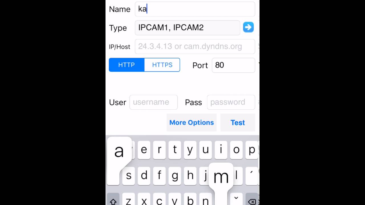 Videon&aacute;vod: IP CAM VIEWER lite (kamery na telef&oacute;ne)