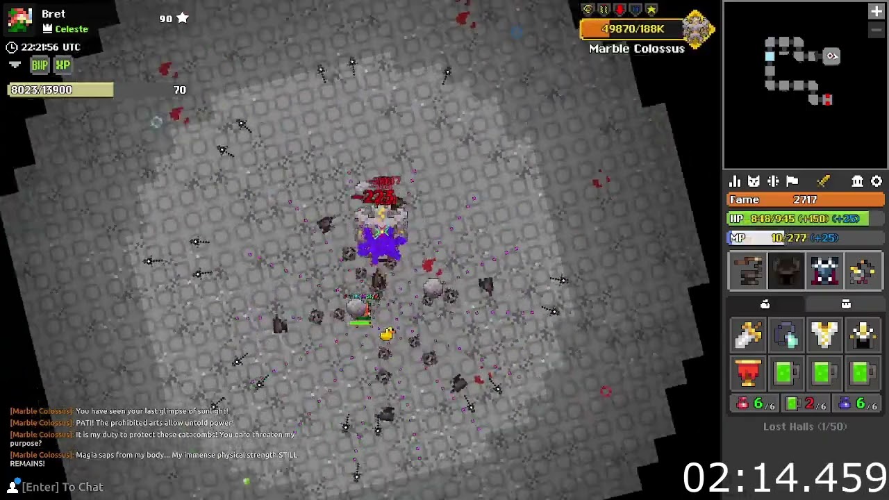 RotMG - Solo Mbc WR (3:47)