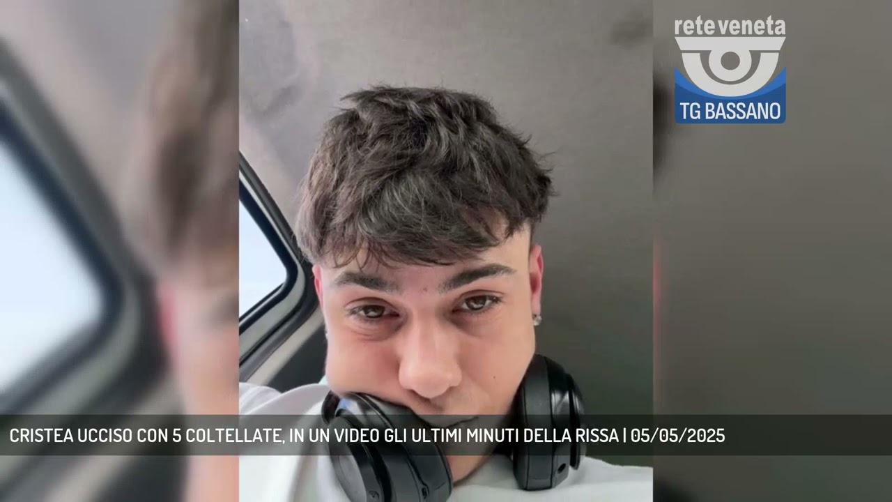 CRISTEA UCCISO CON 5 COLTELLATE, IN UN VIDEO GLI ULTIMI MINUTI DELLA RISSA | 05/05/2025