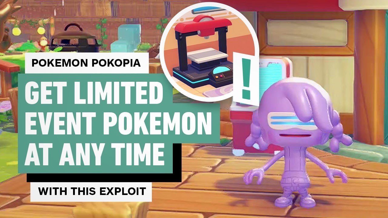 Pokemon Pokopia Exploit - Get Limited Event Pokemon ANY Time