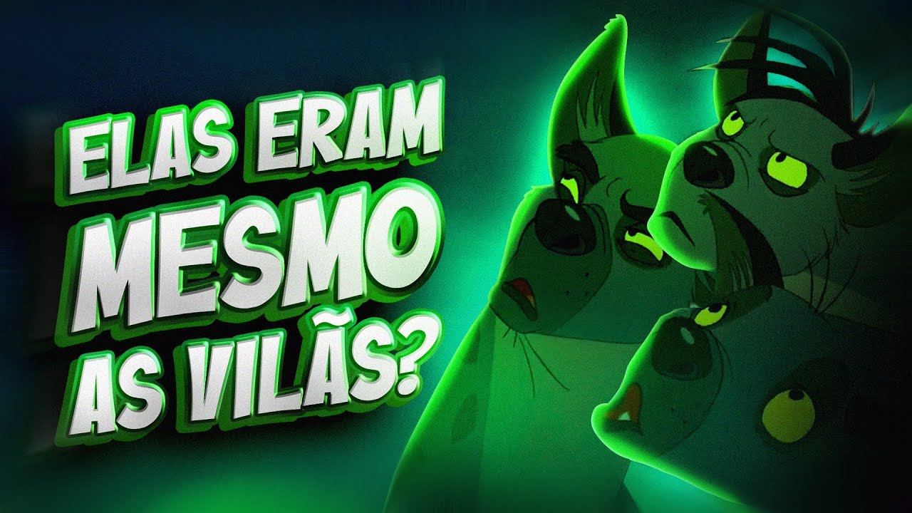 AS HIENAS de O REI LEÃO eram mesmo VILÃS?? SAIBA alguns SEGREDOS sobre ELAS!