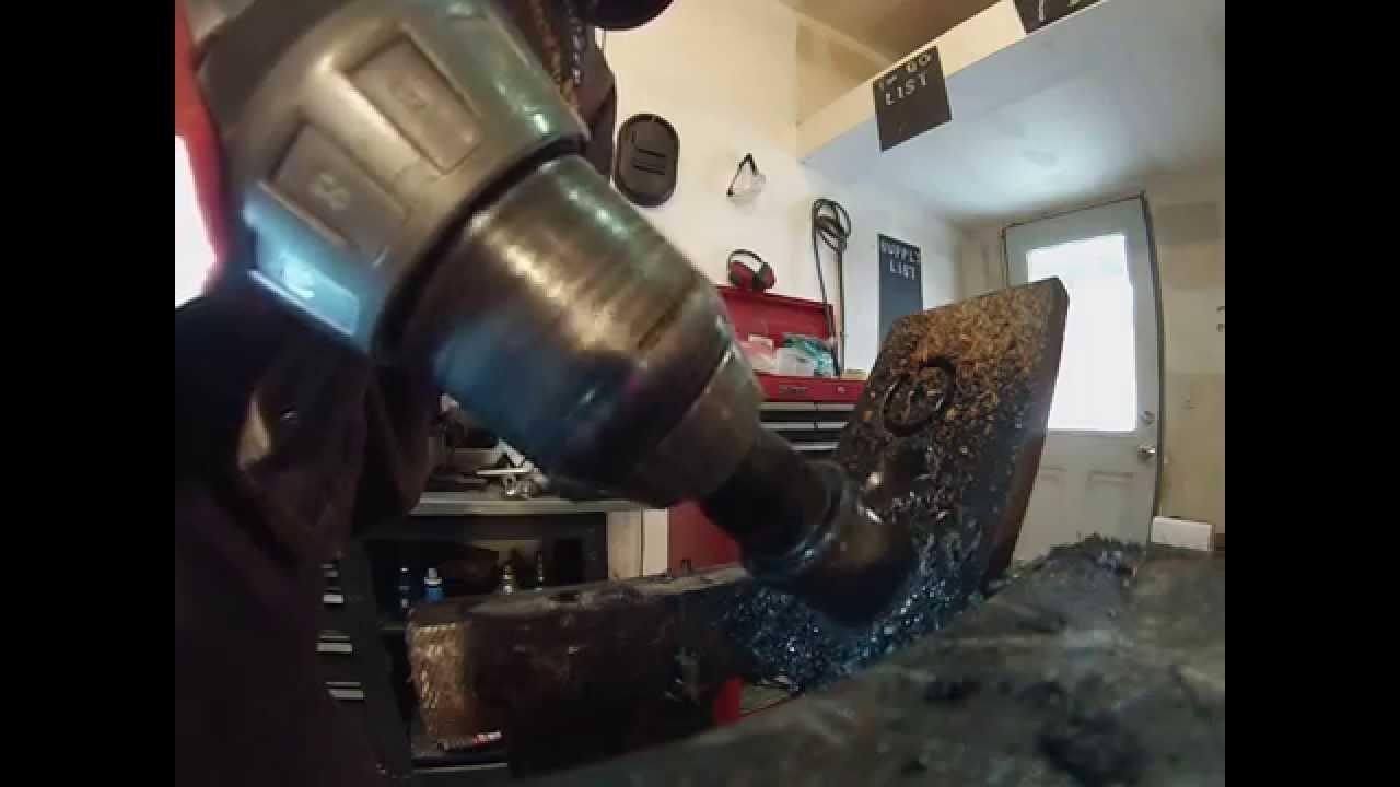 Tool Guy Carbide Annular Cutter Cutting-Drilling Thick Steel Easy!