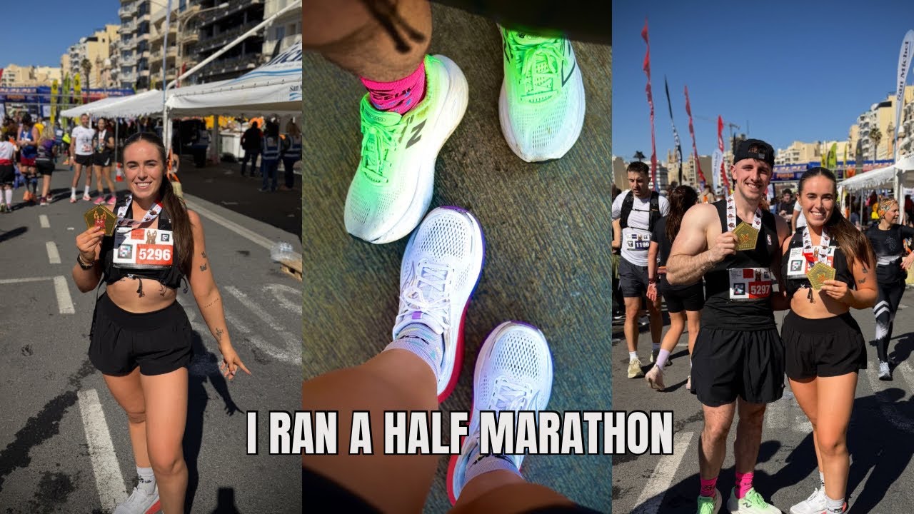 I RAN A HALF MARATHON IN MALTA !! 🏃🏻‍♀️ 