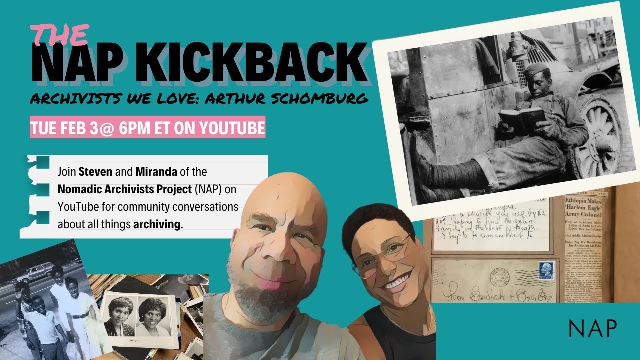 NAP Kickback: Archivists We Love: Arturo Schomburg