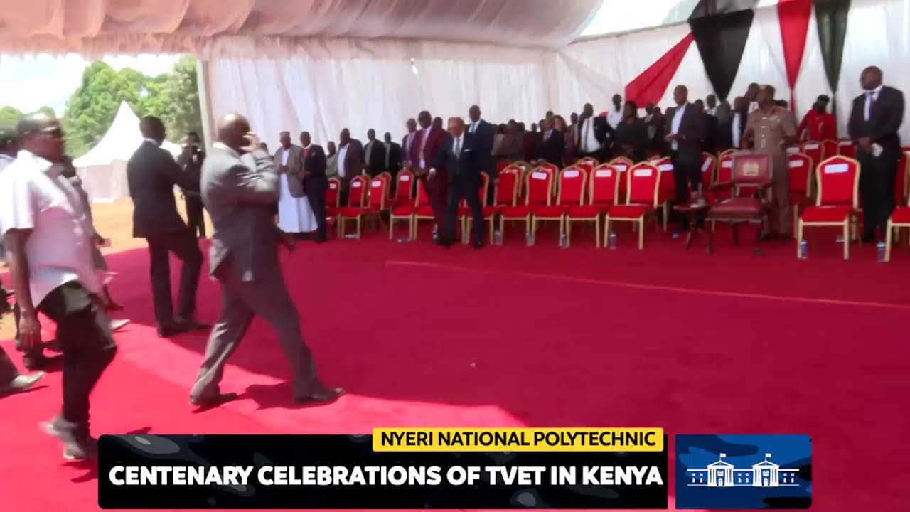 Centenary Celebrations of TVET in Kenya, Nyeri National Polytechnic.