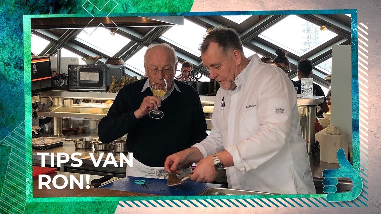 HILARISCH! Opa leert koken van Ron Blauw! | Down met Johnny