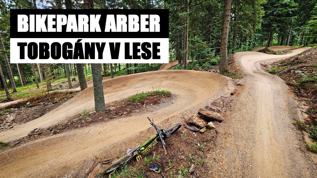 BIKEPARK ARBER: Nové království flow s jumpline na učení skoků!
