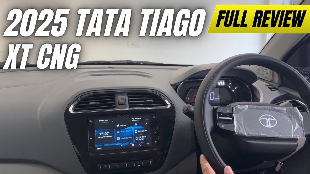 🚗 The 2025 Tata Tiago XT CNG – The Budget King of Hatchbacks? 💰💨