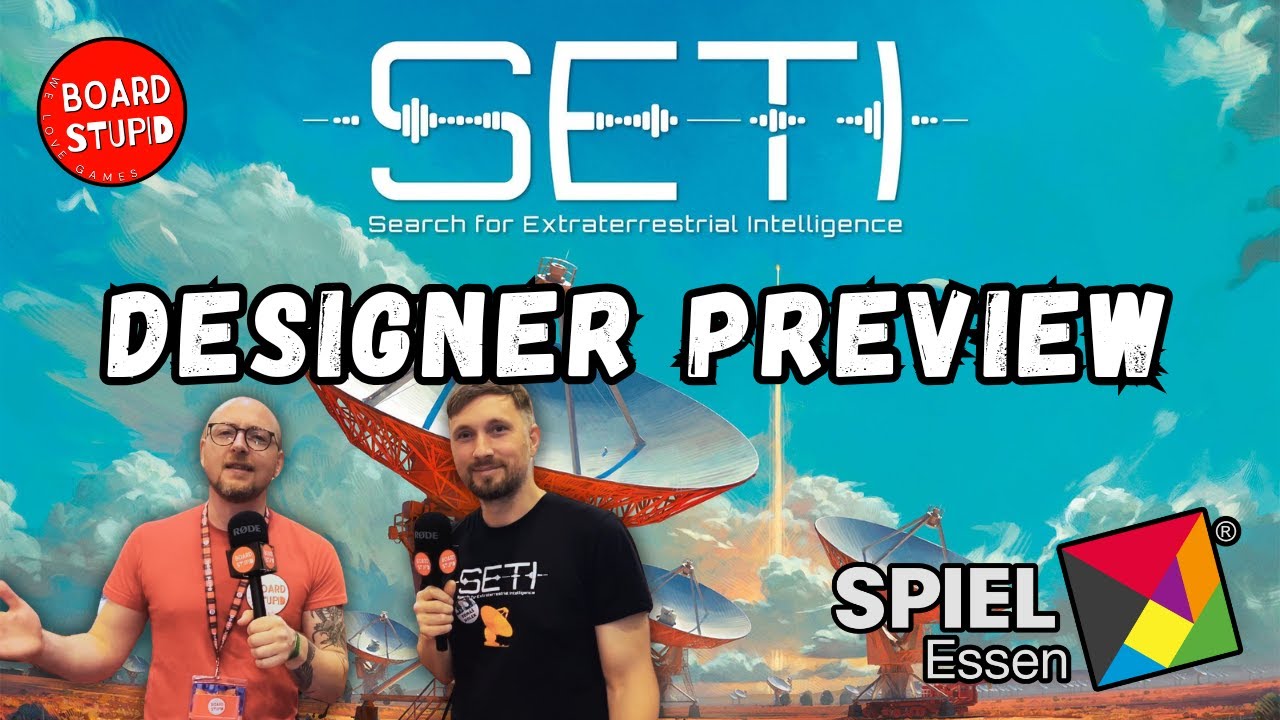 SETI Designer Spotlight with Tomas Holek at Spiel Essen 2024