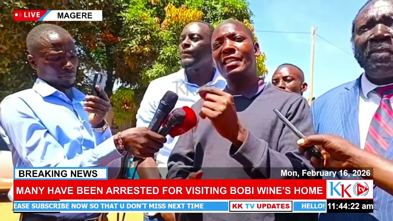 NUP Leaders Arrested While Visiting Bobi Wine’s Home in Magere