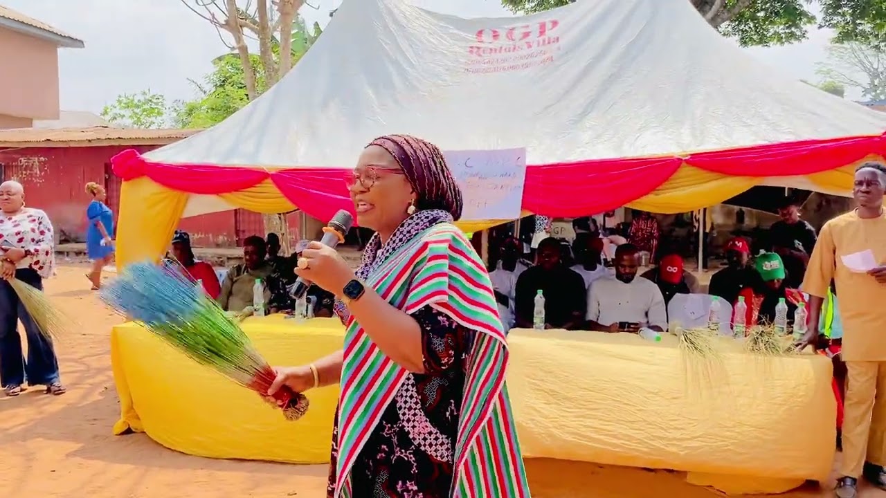 Amb. Fidelia Njeze speech during APC E-Registration at Umuavulu Abor in Udi LGA, Enugu State 