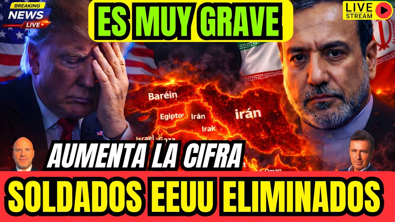 DIRECTO. URGENTE. EEUU URGE A SUS CIUDADANOS A ABANDONAR ORIENTE MEDIO. IRÁN EEUU ISRAEL NETANYAHU