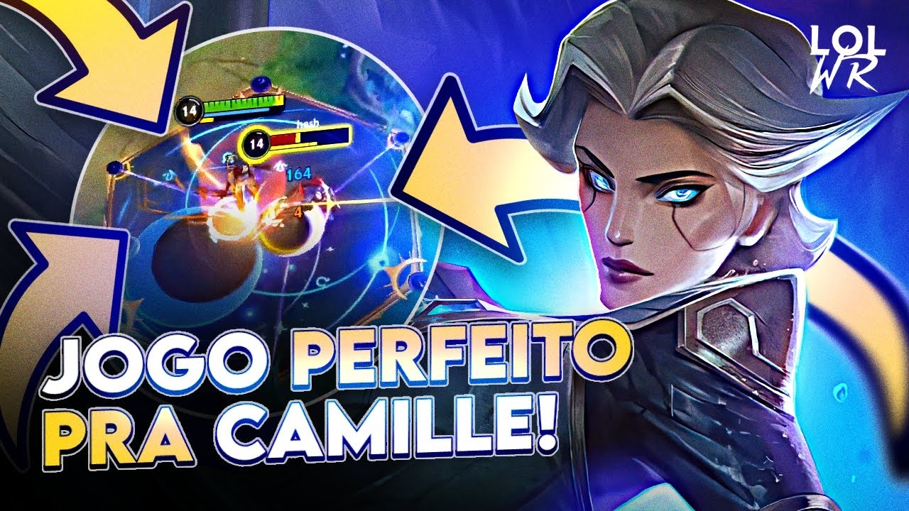 CAMILLE JG NAS CIRCUNSTÂNCIAS CORRETAS PUNE DEMAIS! | LoL Wild Rift